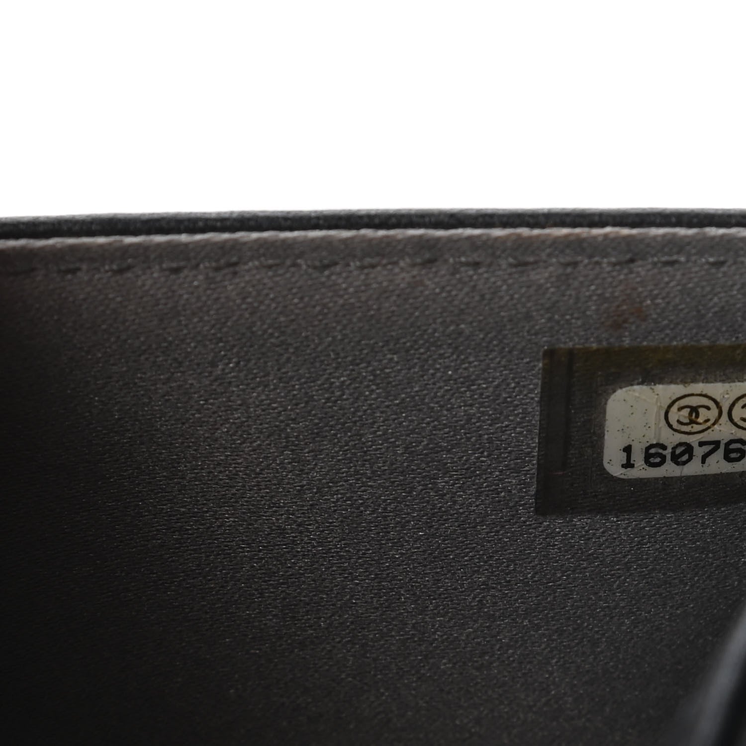Chanel Vinyl Small Lipstick Flap Black 10 of 11