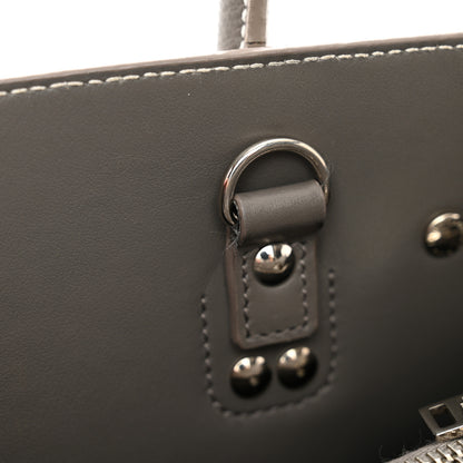 Saint Laurent Grained Calfskin Topstich Baby Sac De Jour Fog 12 of 12