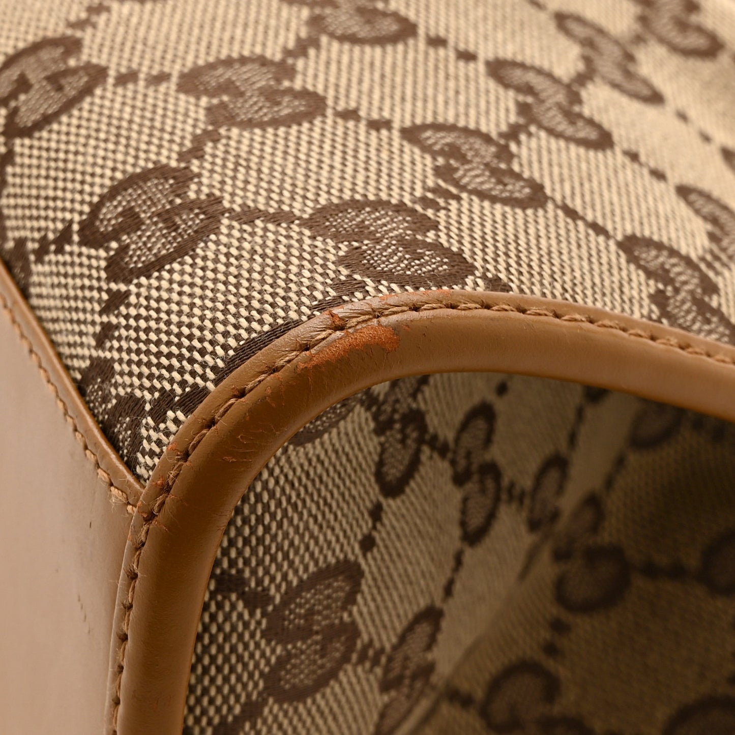 Monogram Small Bardot Bag Brown