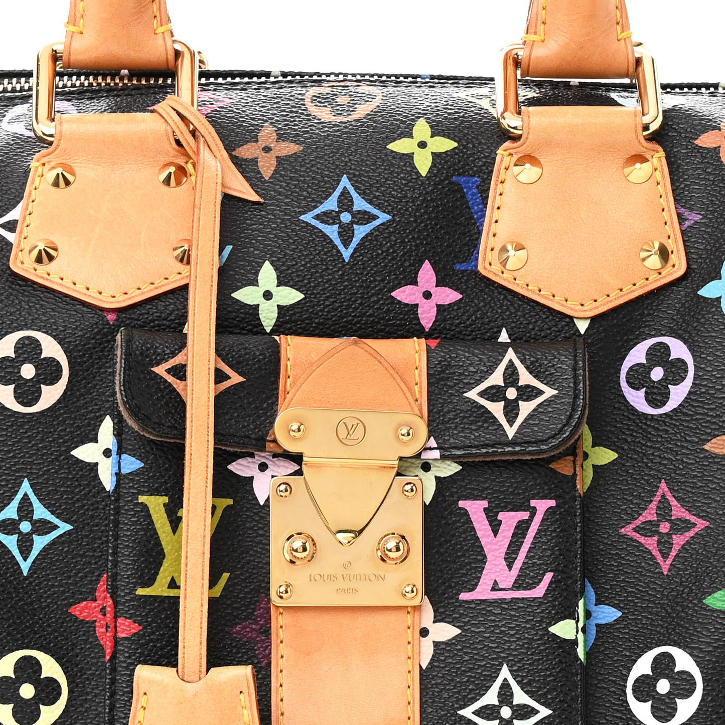 Monogram Multicolor Speedy 30 Black