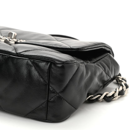 Chanel Lambskin Quilted Medium Chanel 19 Flap Black 10 of 11