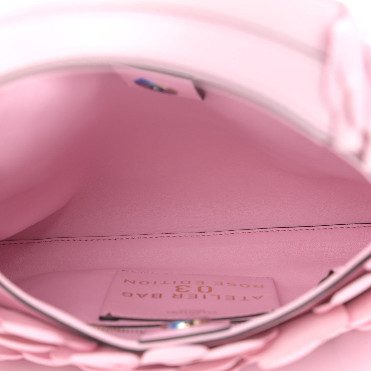 Nappa Atelier 03 Rose Edition Small Hobo Pink Borealis