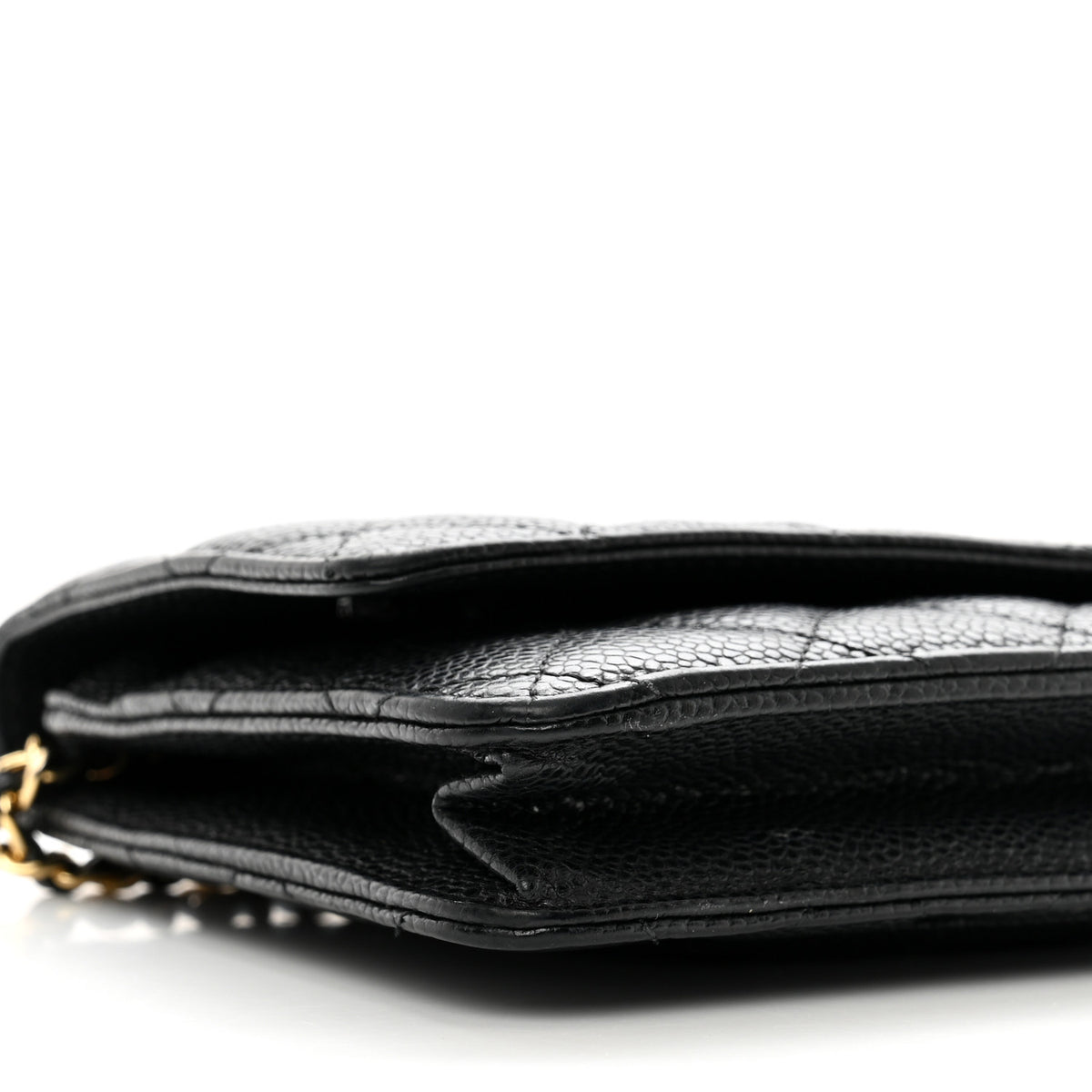 Chanel Caviar Quilted Wallet on Chain WOC Black 9 of 11