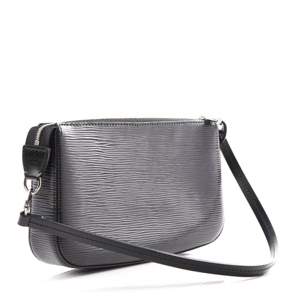 Louis Vuitton Epi Pochette Accessories NM Black 2 of 12