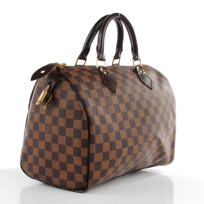 Louis Vuitton Damier Ebene Speedy 30 3 of 7