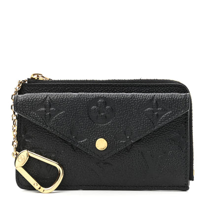 Louis Vuitton Empreinte Recto Verso Card Holder Black 1 of 6