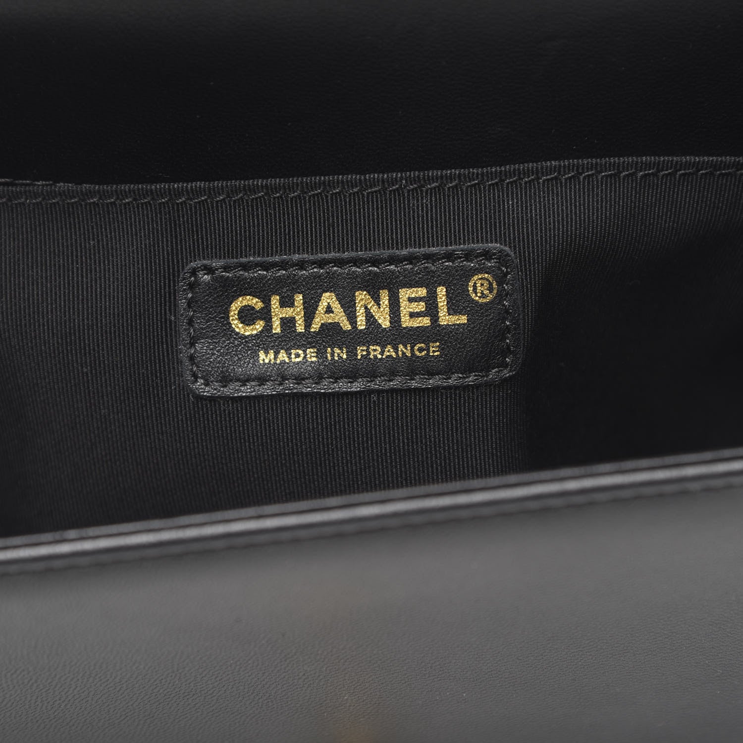 Chanel Lambskin Quilted Medium Boy Flap Black 6 of 15