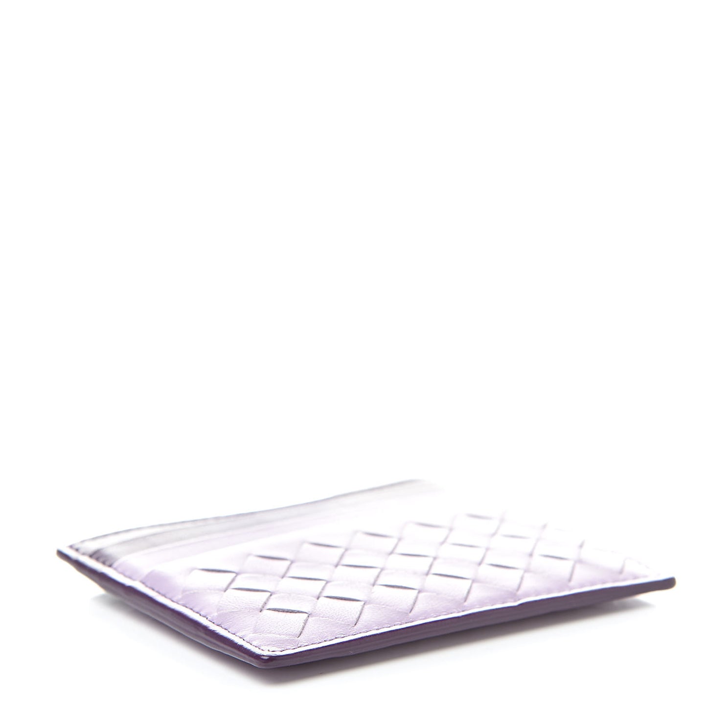 Nappa Intrecciato VN Card Case Parme Monalisa