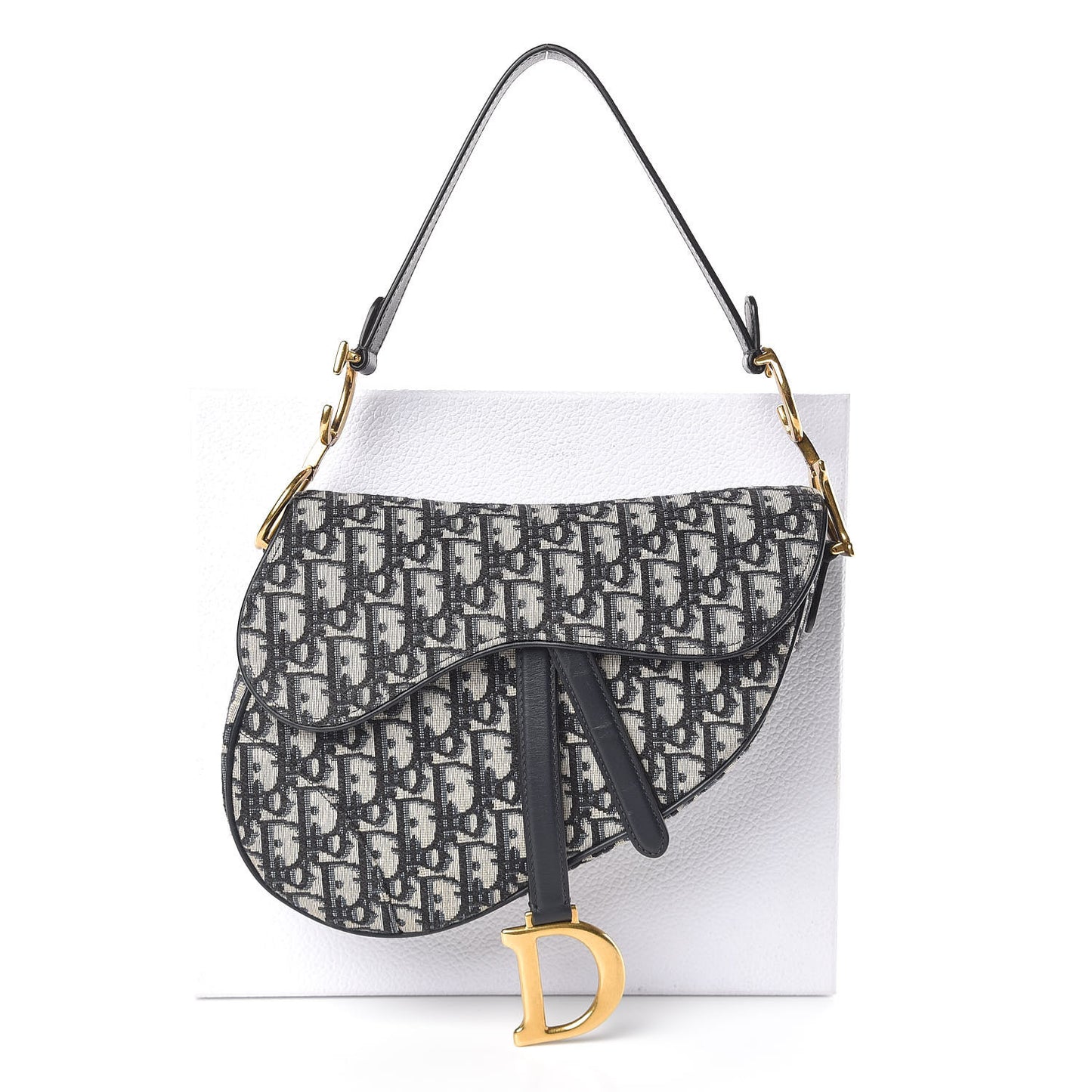 Oblique Saddle Bag Blue