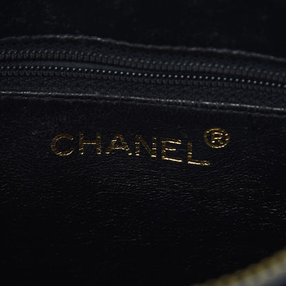 Chanel Lambskin Quilted CC Tassel Camera Case Black 6 of 10