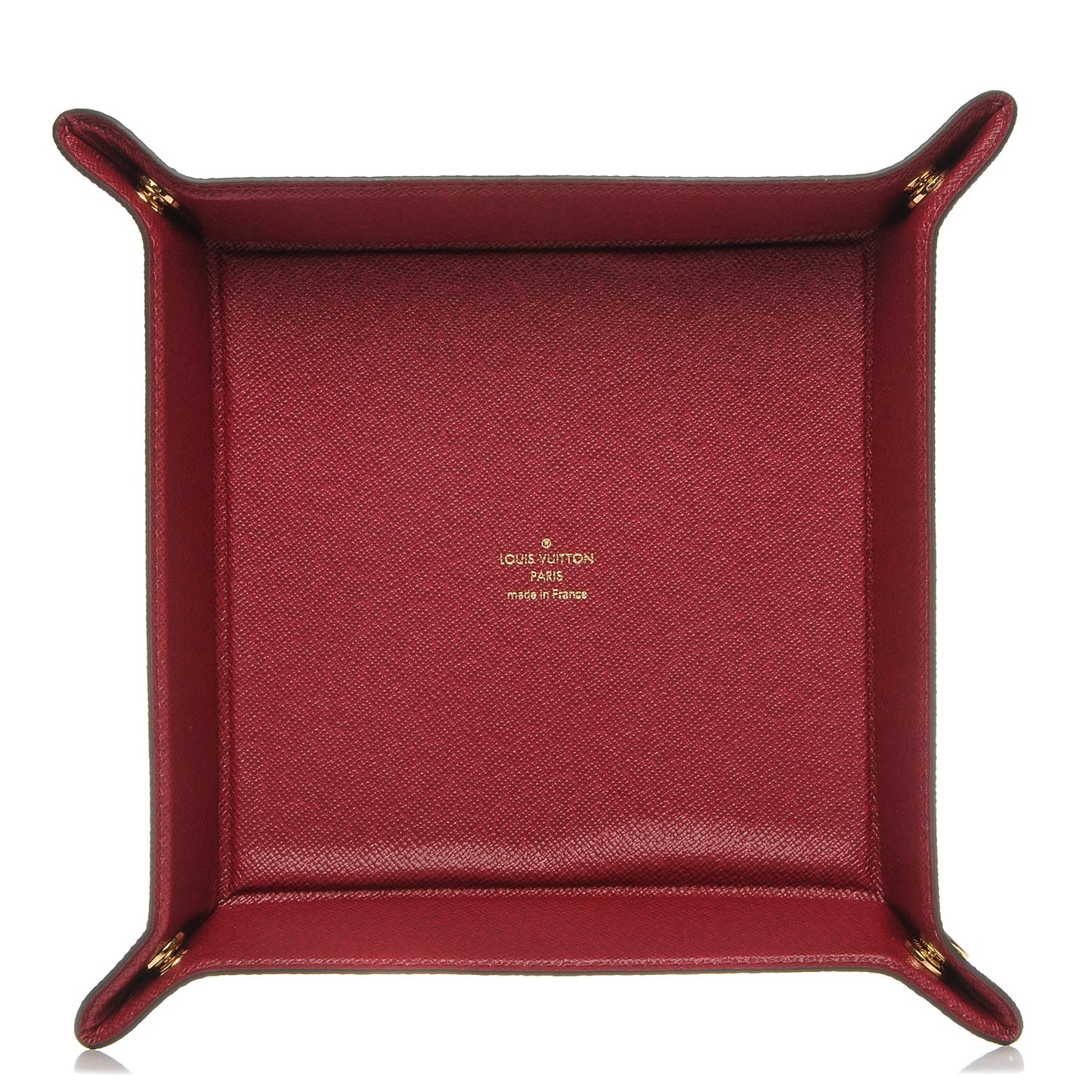 Monogram Change Tray Fuchsia