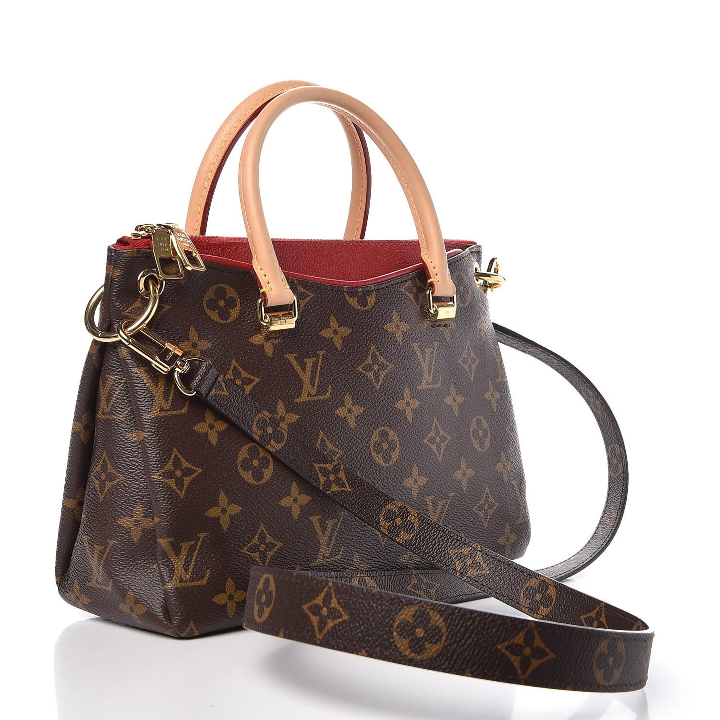 Monogram Pallas BB Cherry