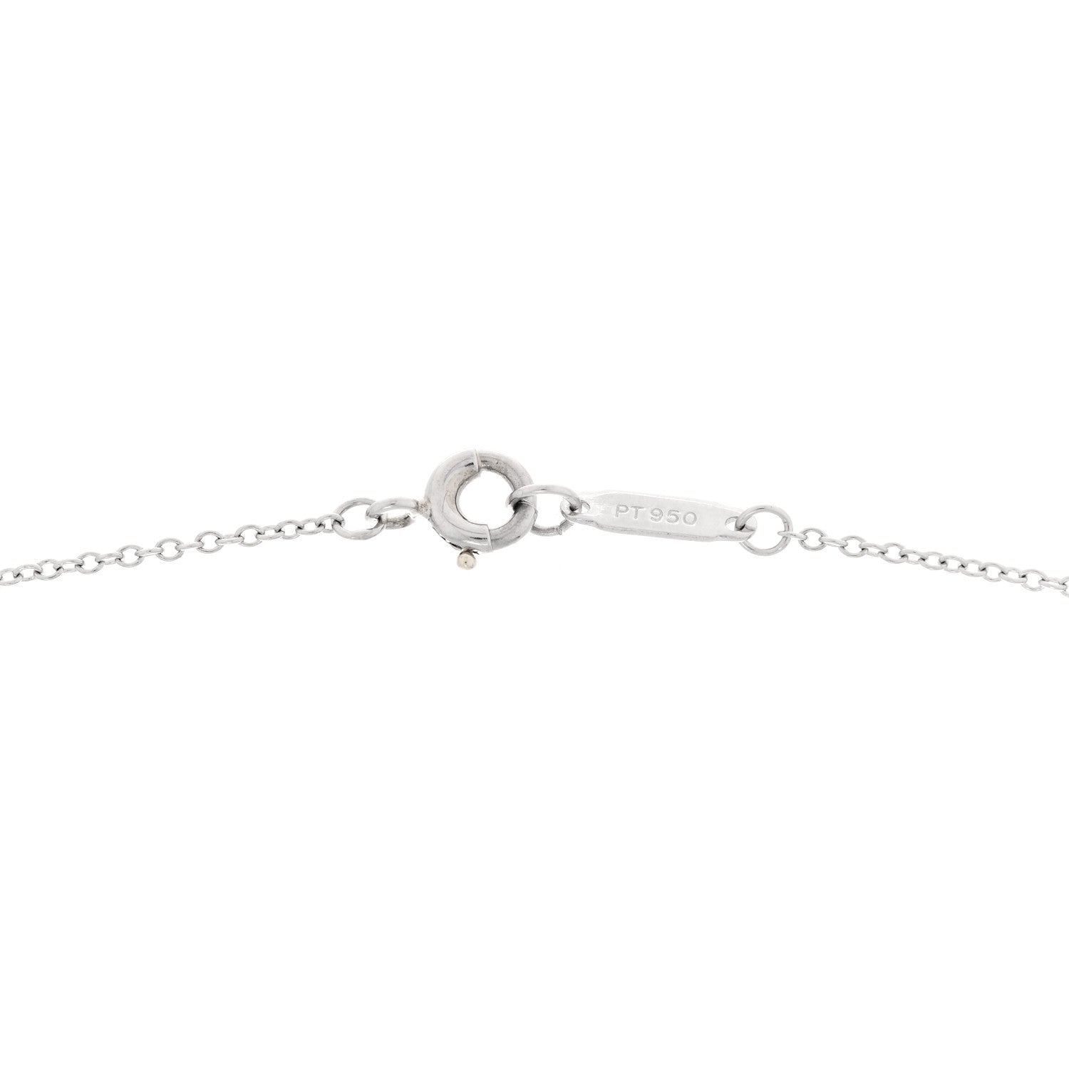 Tiffany Platinum Diamond Flower Cluster Pendant Necklace 4 of 6