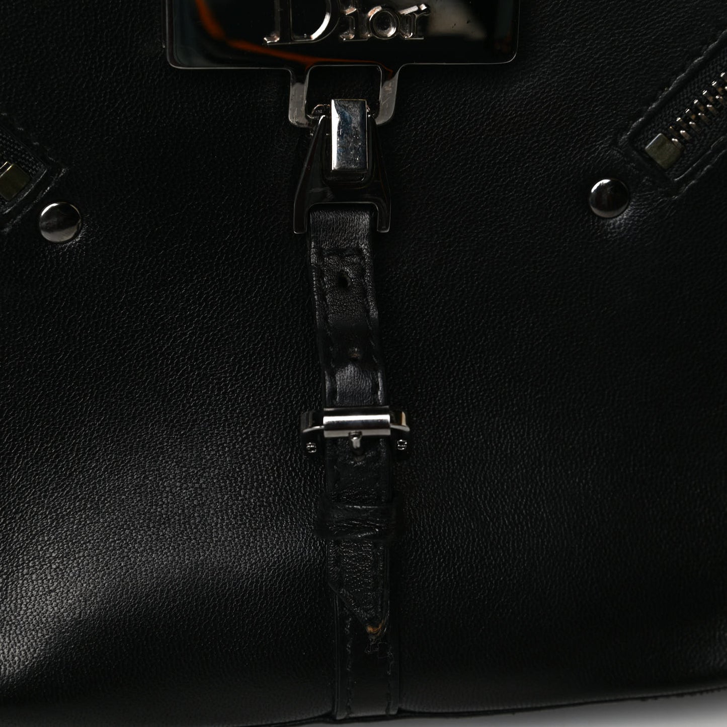 Calfskin Admit It Hobo Black