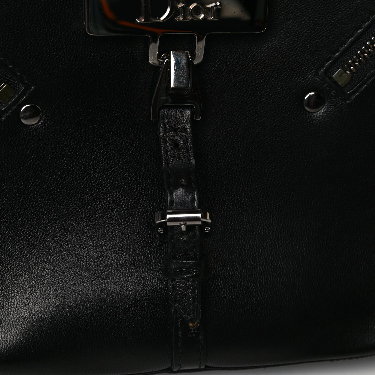 Christian Dior Calfskin Admit It Hobo Black 11 of 11