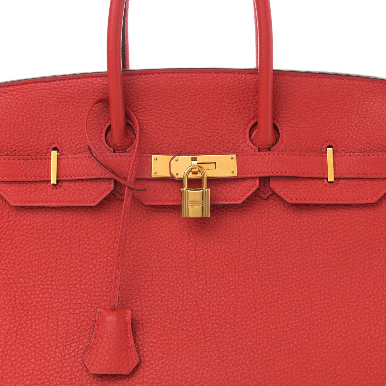 Hermes Togo Birkin 35 Rouge Casaque 8 of 18