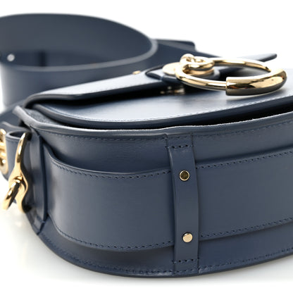 Chloe Calfskin Small Tess Bag Deep Ocean Blue 8 of 9