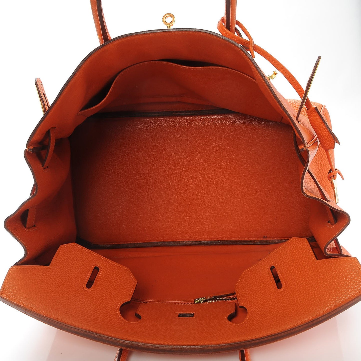 Togo Birkin 35 Orange