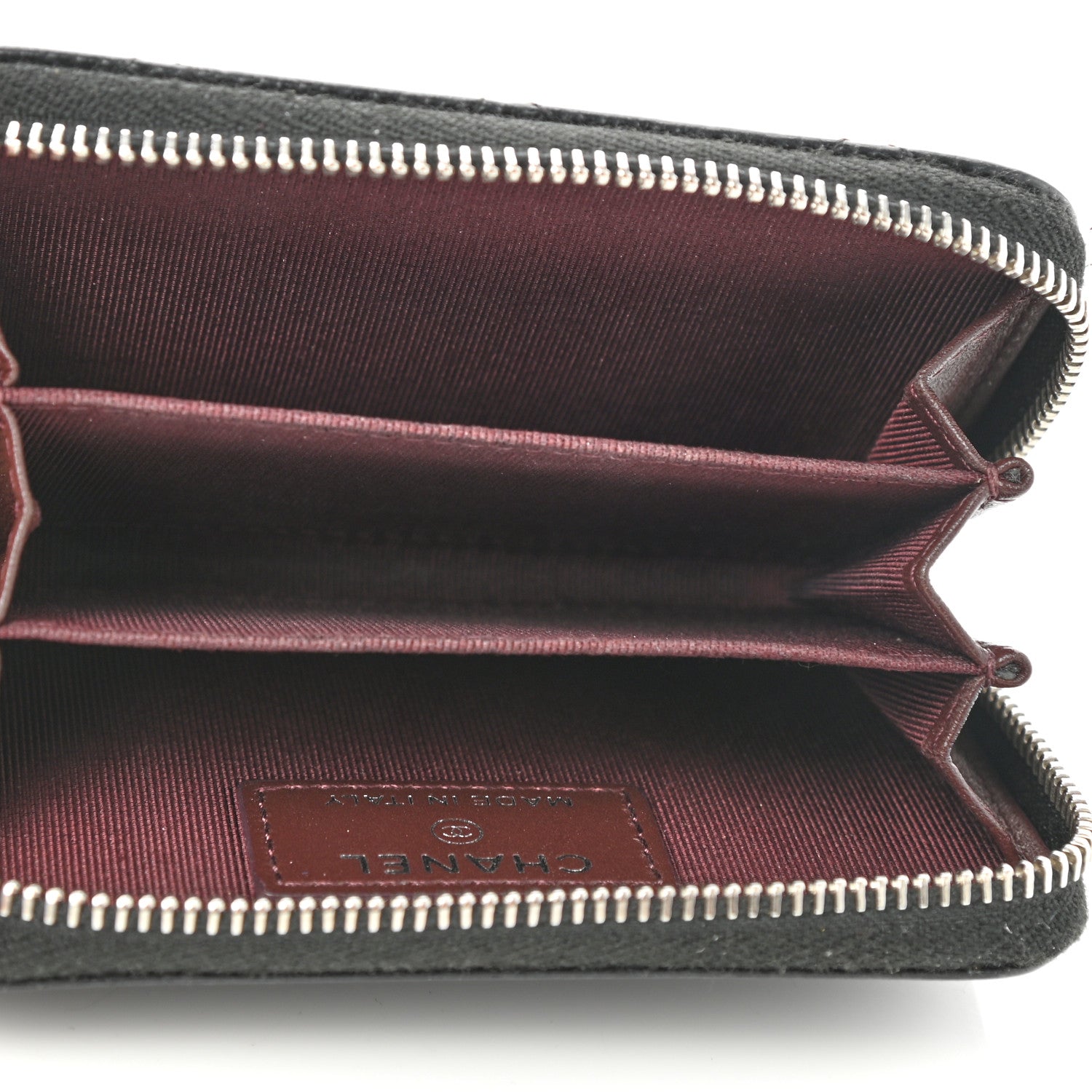 Chanel Caviar Quilted Classic Zipped Coin Purse Black 5 of 8