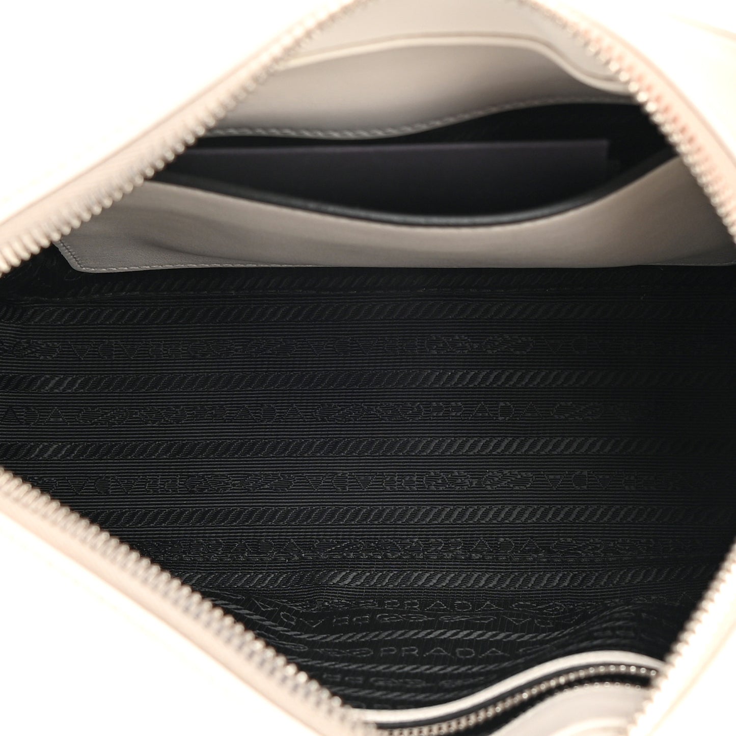 City Calf Monkey Print Camera Bag White Papaya