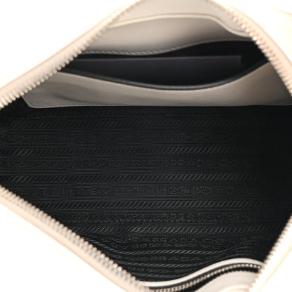 Prada City Calf Monkey Print Camera Bag White Papaya 5 of 14
