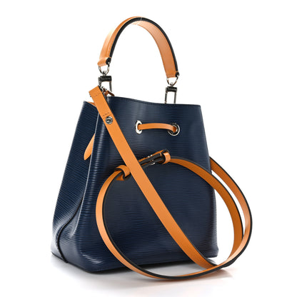 Louis Vuitton Epi Neonoe BB Indigo Safran 3 of 10