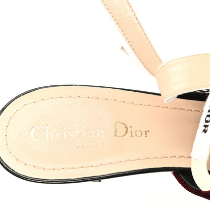 Christian Dior Velvet Ribbon J'Adior Slingback 65mm Pumps 39 Deep Amaranth 8 of 9