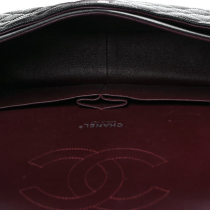 Chanel Caviar Quilted Maxi Double Flap Black 5 of 9