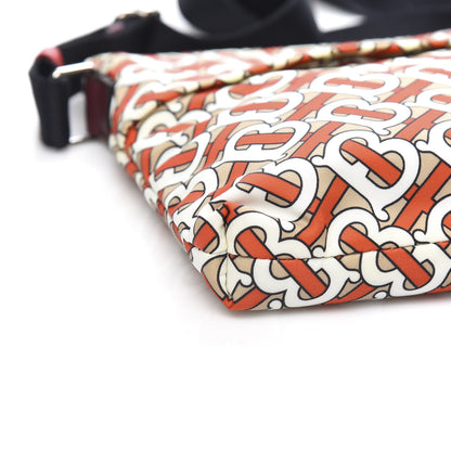 Burberry Nylon Monogram Crossbody Vermillion 7 of 9