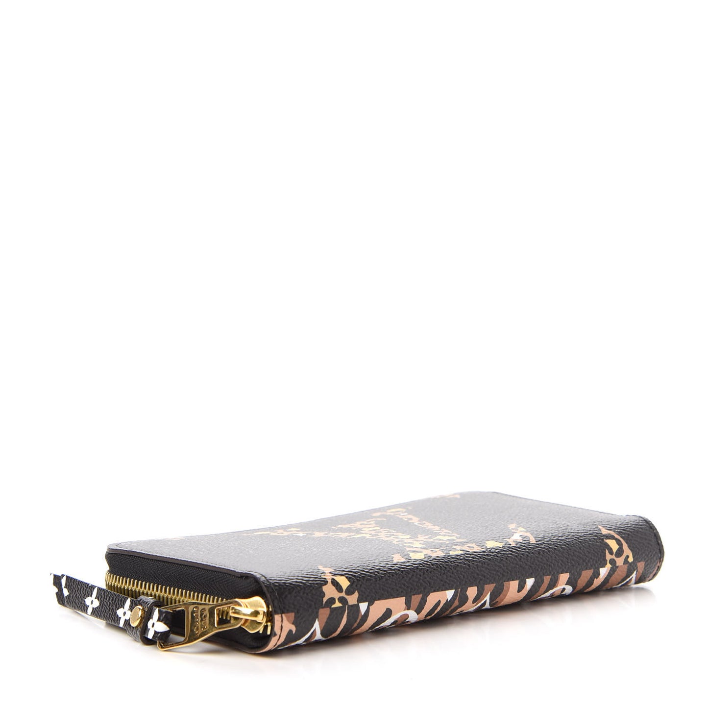 Monogram Giant Jungle Zippy Wallet Black