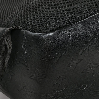 Louis Vuitton Calfskin Monogram Shadow Sprinter Backpack Black 11 of 15