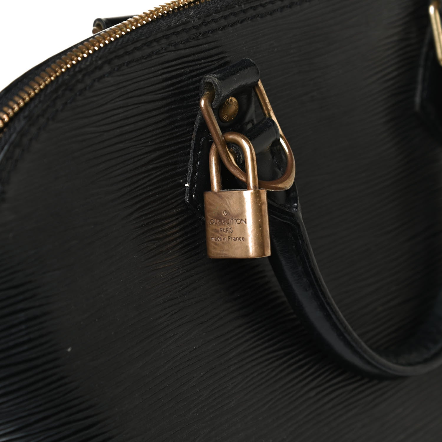 Louis Vuitton Epi Alma PM Black 10 of 17