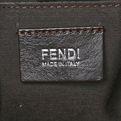 Fendi Zucca Spalmati Top Handle Tote Tobacco 5 of 6