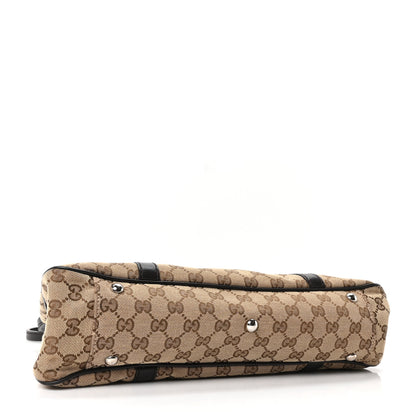 Gucci Monogram Medium Twins Tote Dark Brown 4 of 10