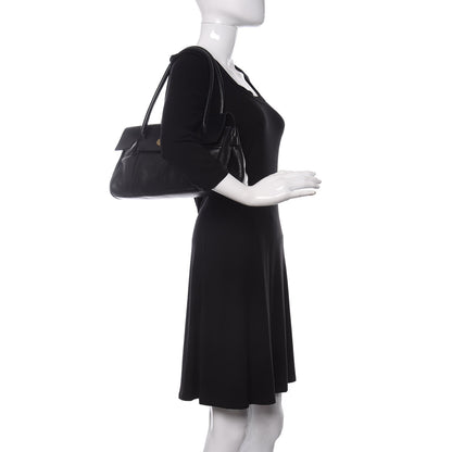 Mulberry Natural Leather Small Bayswater Black 2 of 12
