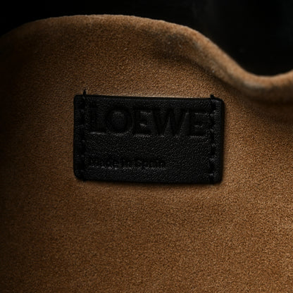 Loewe Nappa Flamenco Knot Clutch Black 6 of 9
