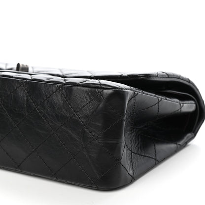 Chanel Aged Calfskin Quilted 2.55 Reissue 226 Flap Black 10 of 11