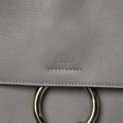 Chloe Calfskin Small Faye Day Shoulder Bag Motty Grey 8 of 10