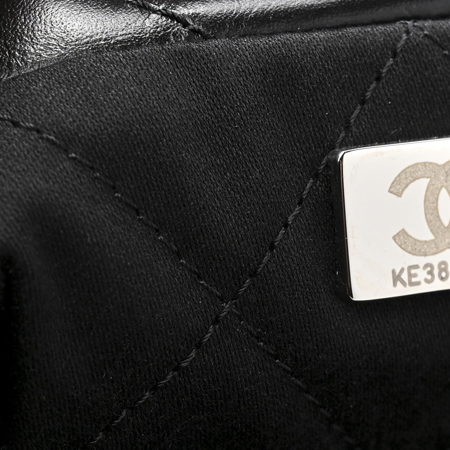 Chanel Shiny Calfskin Quilted Small Chanel 22 So Black 15 of 21