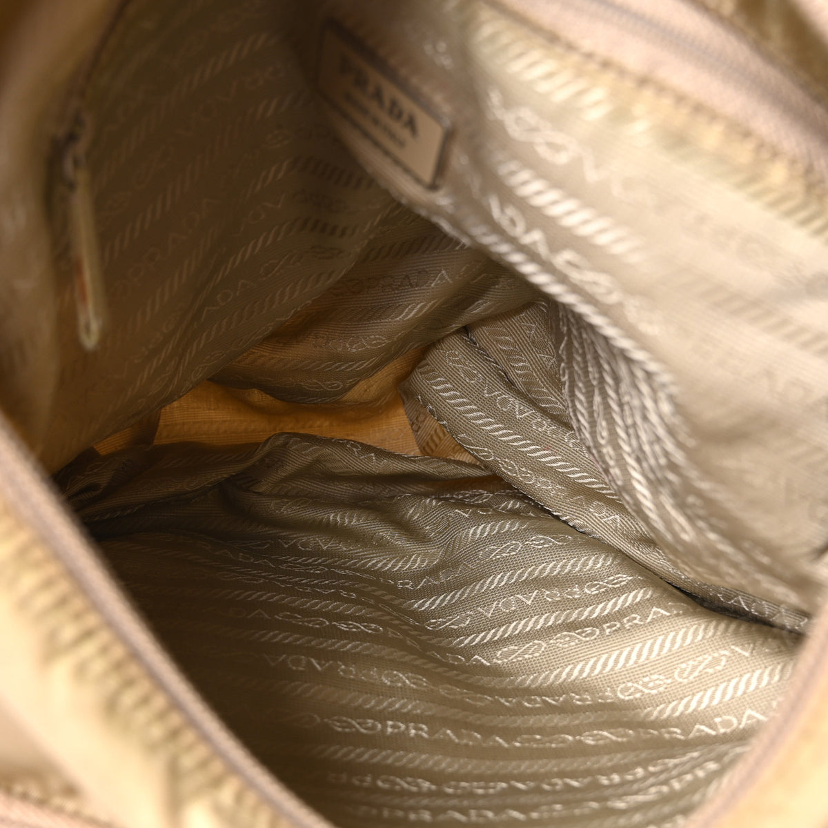 Nylon Vela Sport Messenger Bag Cammello