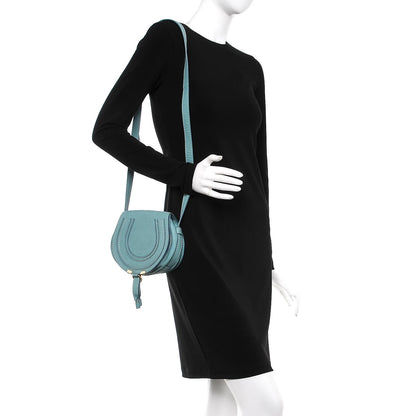 Chloe Calfskin Mini Marcie Round Crossbody Bag Fresh Mint 2 of 8