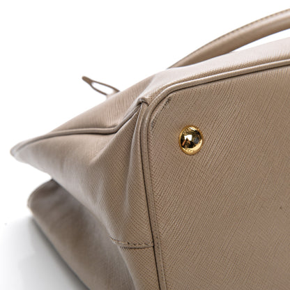 Prada Saffiano Lux Small Tote Argilla 9 of 12