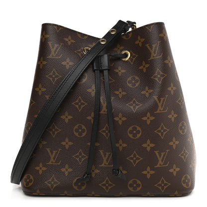 Louis Vuitton Monogram Neonoe MM Black 1 of 8