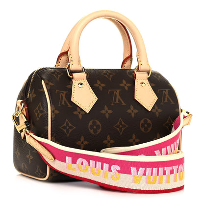 Louis Vuitton Monogram Speedy Bandouliere 20 Fuchsia 3 of 12
