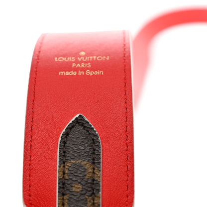 Louis Vuitton Monogram Bandouliere Shoulder Strap Red 7 of 14