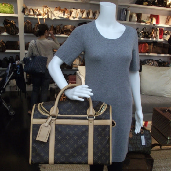 Louis Vuitton Monogram Sac Chien 40 Pet Carrier 2 of 10