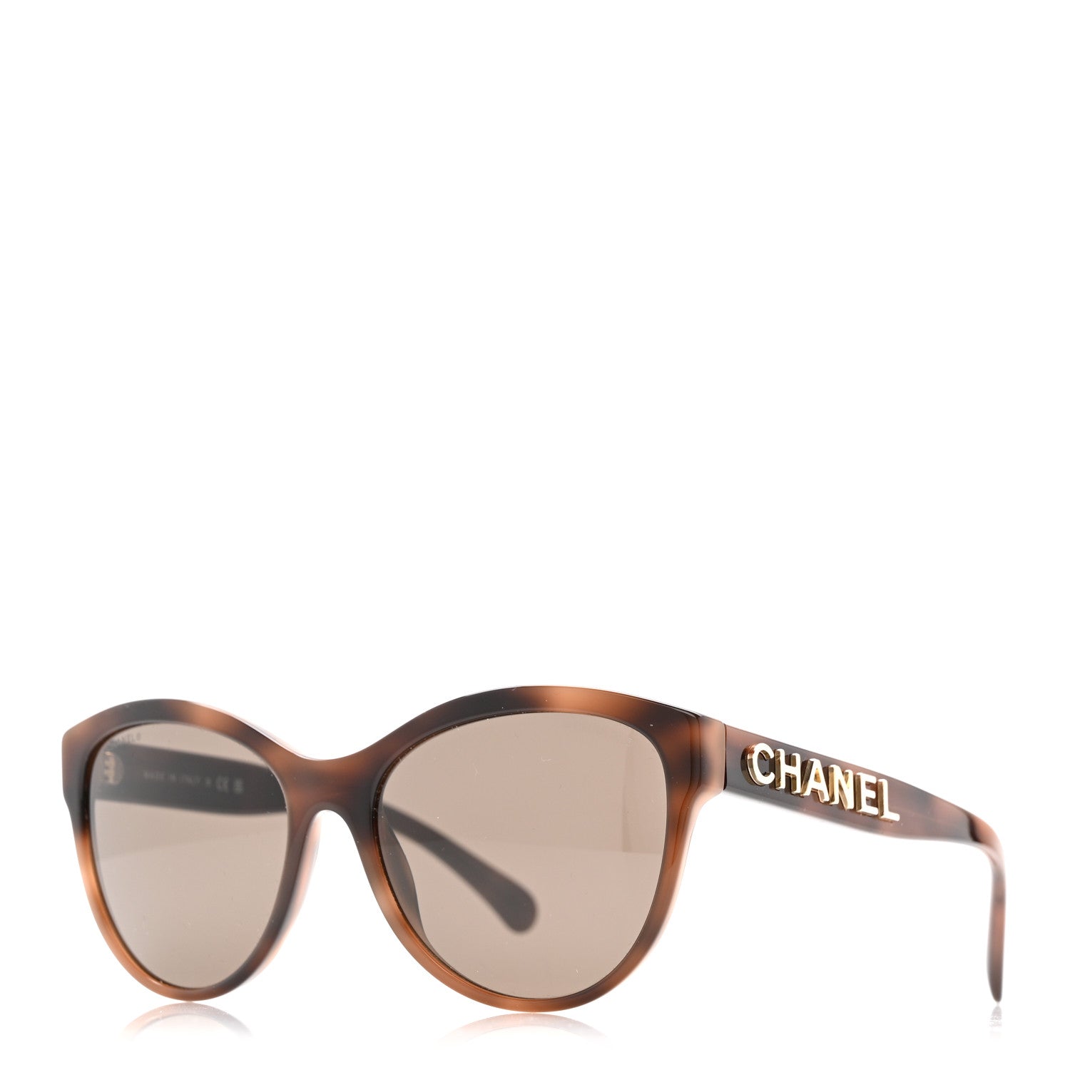 Chanel Acetate Pantos Logo Sunglasses 5458 Brown 1 of 9