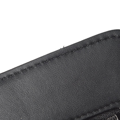 Chanel Lambskin Quilted Boy Wallet On Chain WOC Black 13 of 14