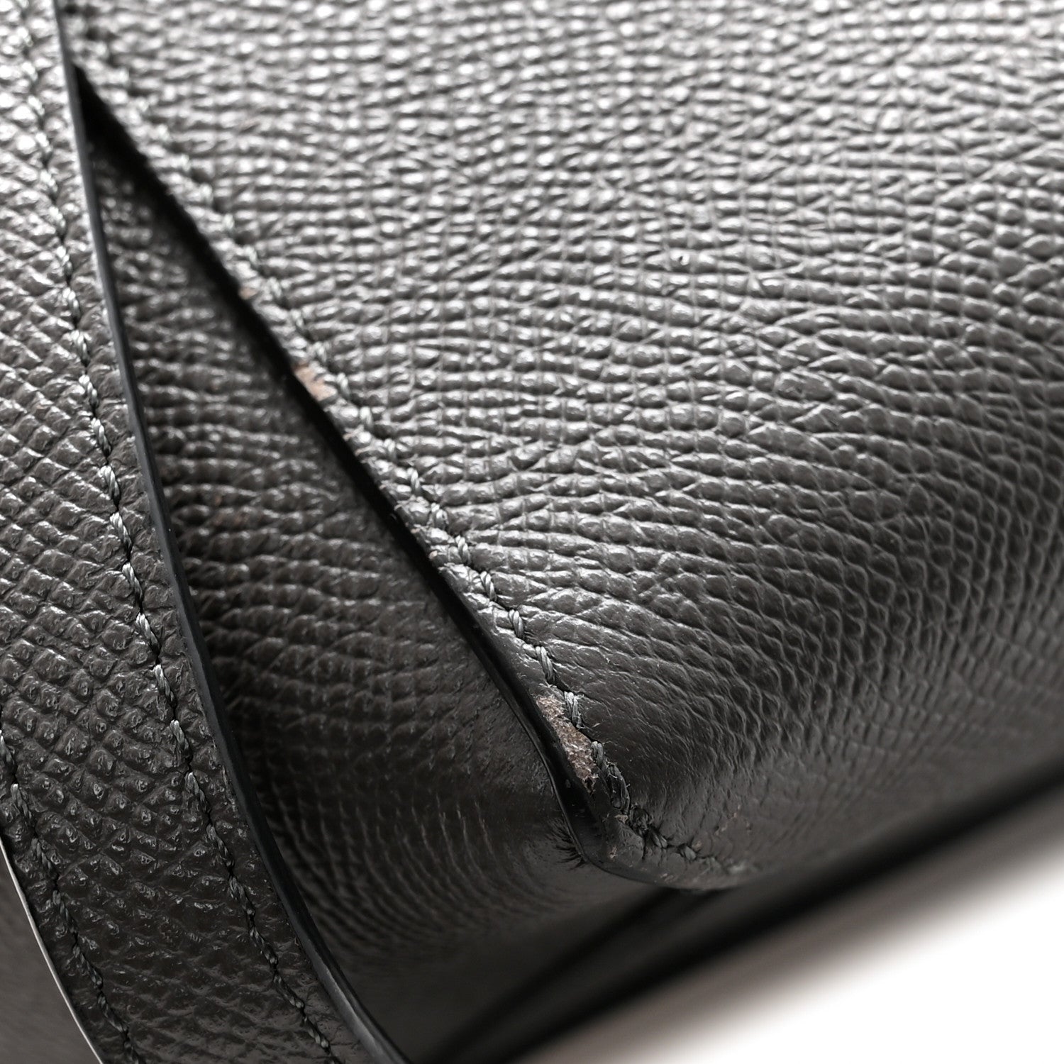 Celine Grained Calfskin Nano Belt Bag Grey 16 of 16