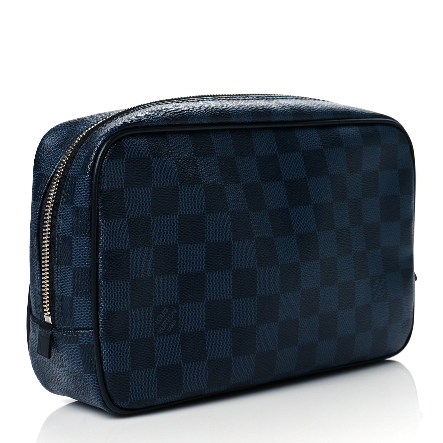 Damier Cobalt Latitude America's Cup Toilet Pouch GM